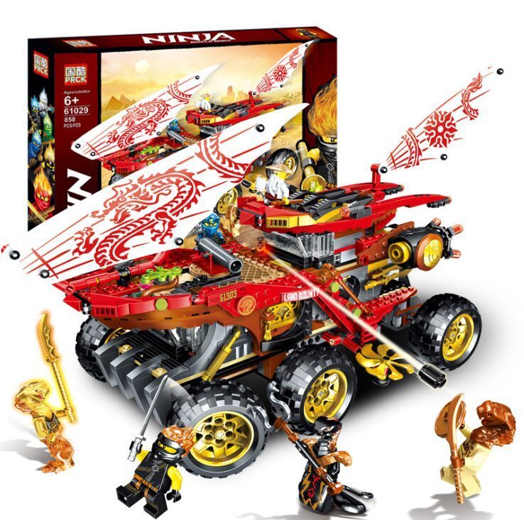 61029 Ninja Land Bounty Truck Model 