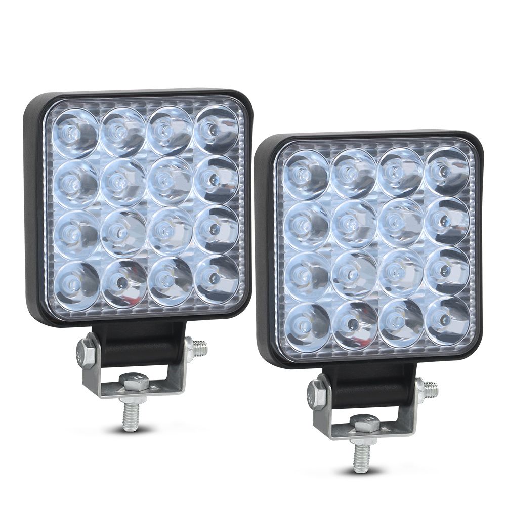 2pcs 48w 16LED.