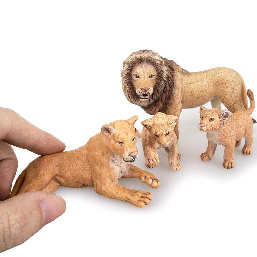 Realistic wild Animals Lion,White Tigers,Leopards,Panther Figurines with Cubs, 2-5 Realistic wild Animals Lion,White Tigers,Leopards,Panther Figurines with Cubs, 2-5
