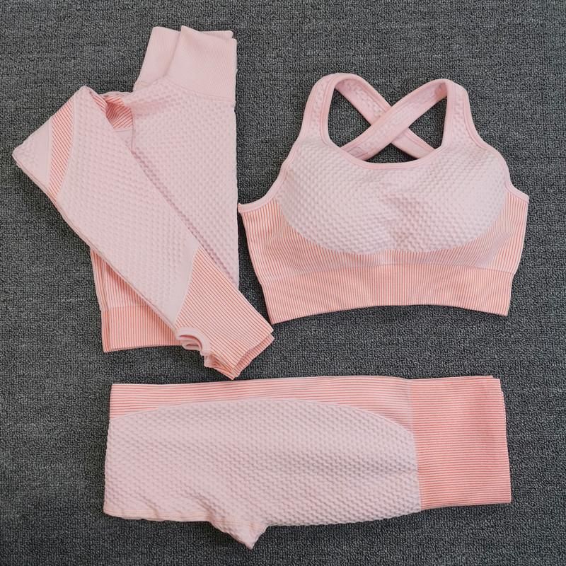 Conjunto de 3pc rosa