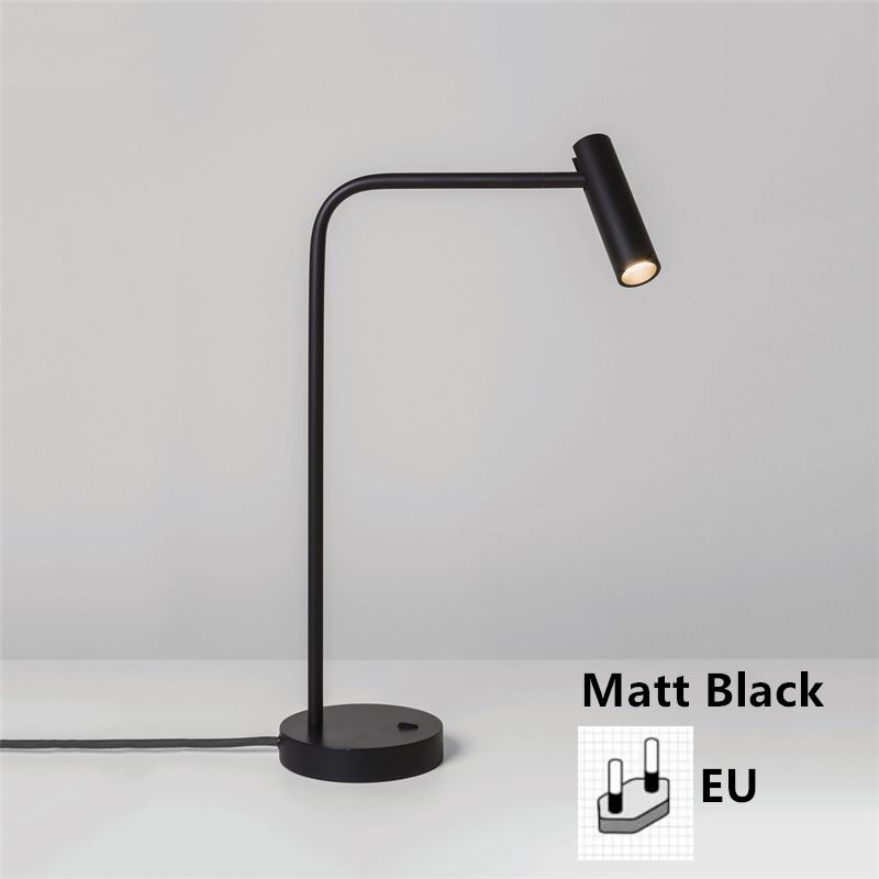 EU Plug Matt Black