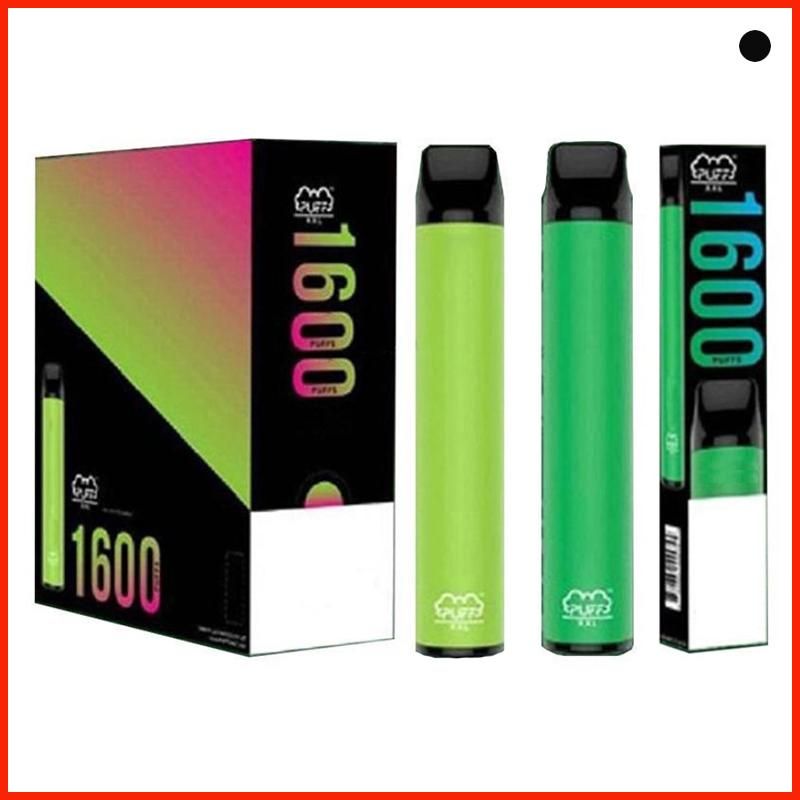 Newly Puff Xxl Disposable Device Pods Vape Pen 6.5ML 1600 Puffs Puff Plus In Stock Ready To Ship ...