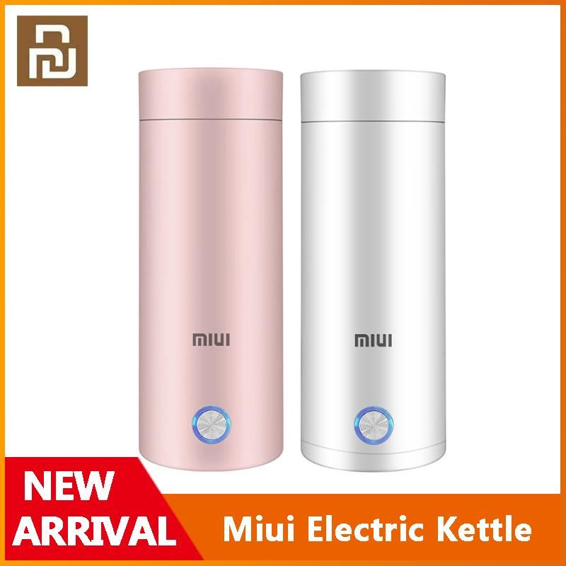 Portable Electric Kettle Thermal Cup Coffee Travel Water Boiler