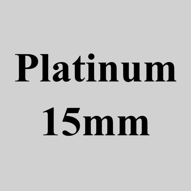 15mm platina-7inches