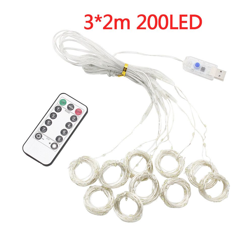 3 * 2M 200LED