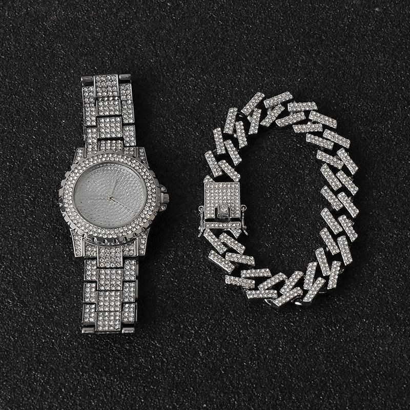 Bracelete de relógio de prata