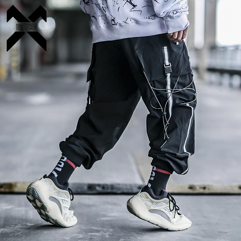 wls dark cargo joggers