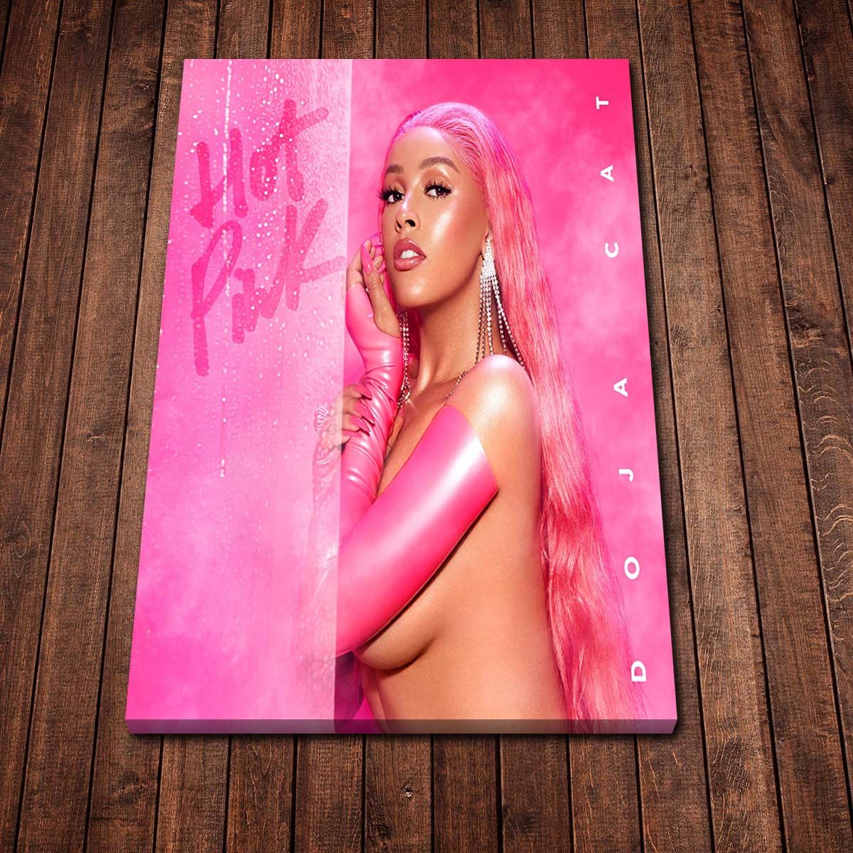 Hot Pink Doja Cat Music Album Art Poster E Quadri Stampe Di Arte Della Parete Su Tela Immagini Soggiorno Home Decoration Da 11 56 Dhgate