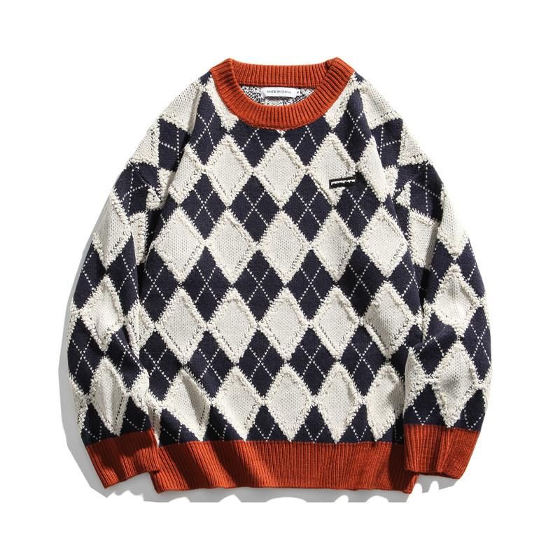 supreme argyle sweater