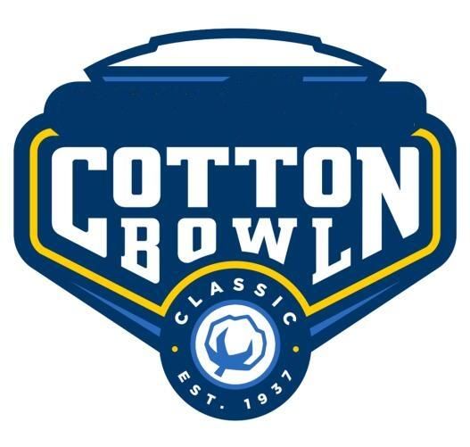 With Cotton Bowl Patch