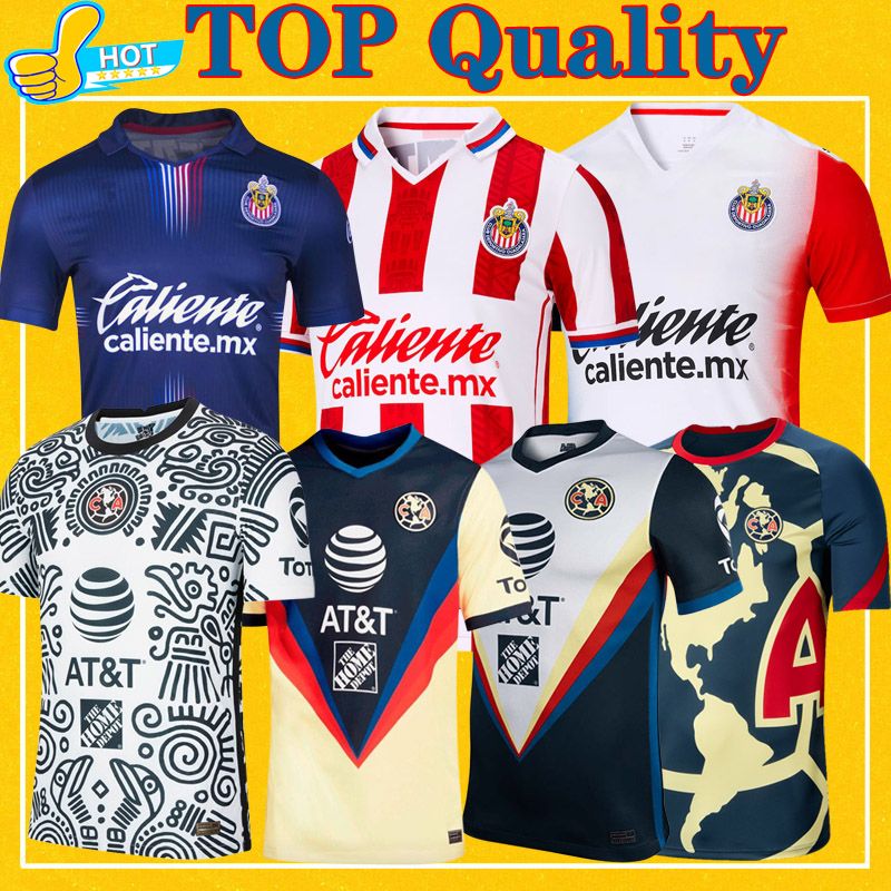 21 Club America Soccer Jersey 21 Guadalajara Chivas 21 Home Away Third Liga Mx Pre Match Football Shirt From Soccertong 11 5 Dhgate Com