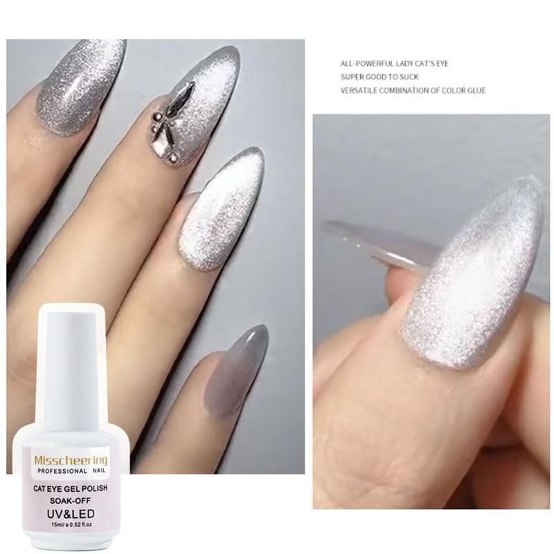 15ml 7 Ml De Unas Ojo De Gato Polaco 9d Ojos Bien Gato Magnetico Del Polaco Del Gel Esmalte Laca Brillo Smoothie Ancha Esmalte De Unas Del Ojo De Gato Por