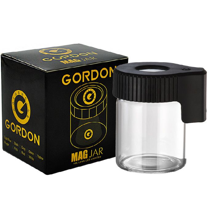 black with GORDON box