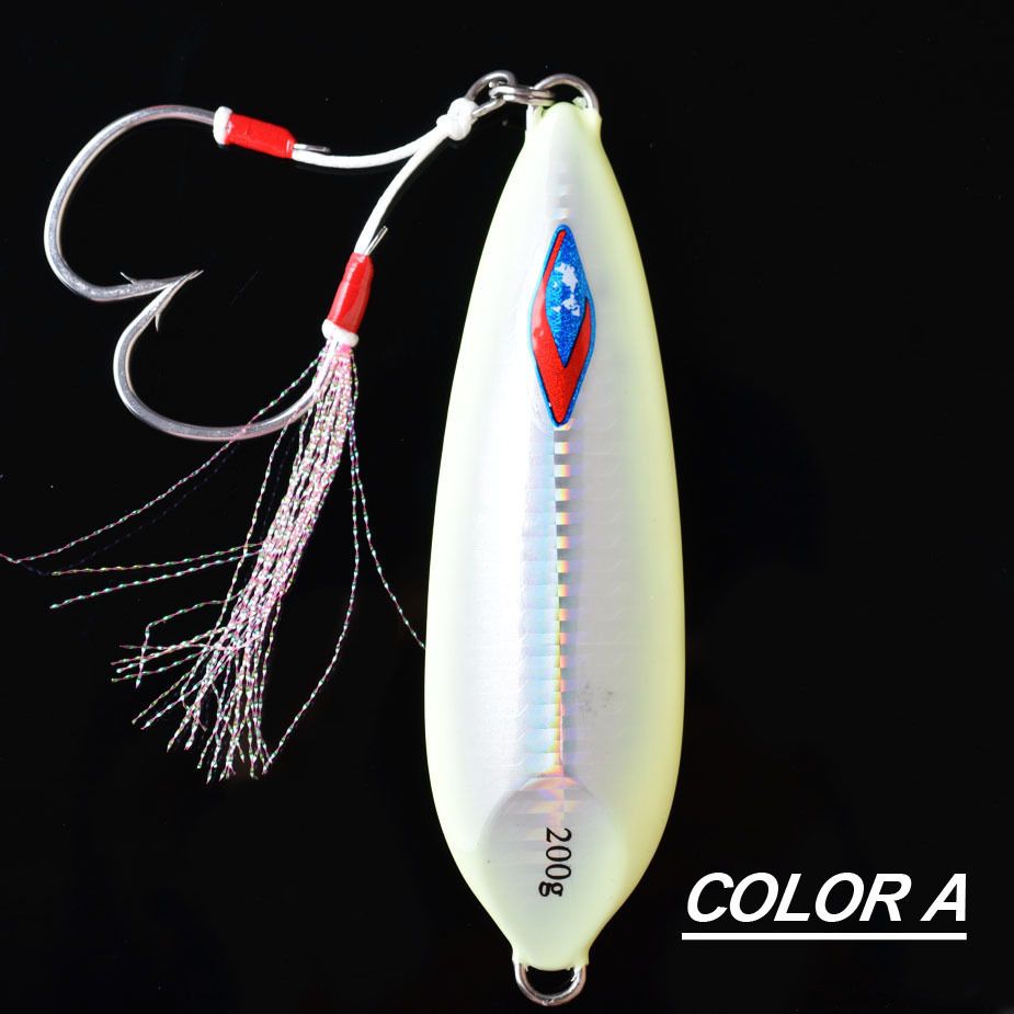 1set Jig with Hook-200g 115mm