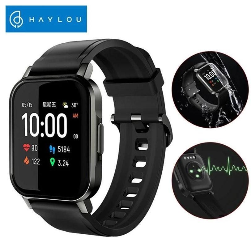 Haylou LS02 Bluetooth 5.0 Inteligente Reloj Impermeable Del Deporte De La  Banda De Metal Elegante De La Caja Redonda Del Sueño Del Ritmo Cardíaco Del  Monitor IP68 2.021 Hombres Cwmsports FY8141 Por