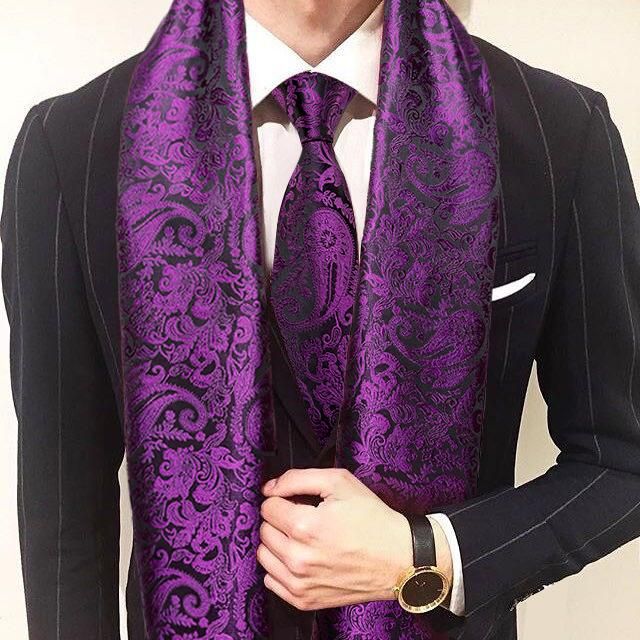 WS-1006 Scarf With Tie