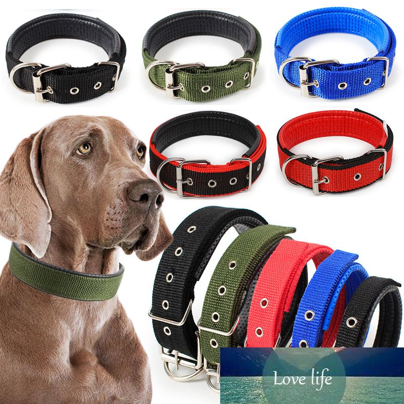 Cómodo alta calidad perros de collar de mascotas ajustables de alta calidad Tamaño 4