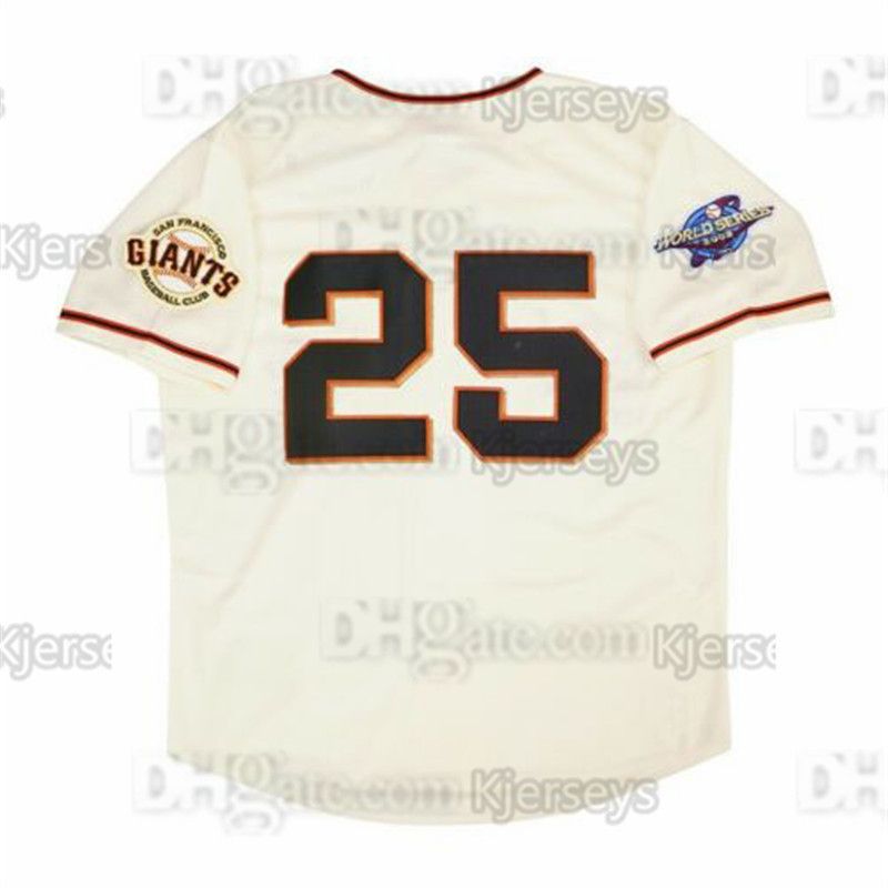 2002 World Series Cream Jersey