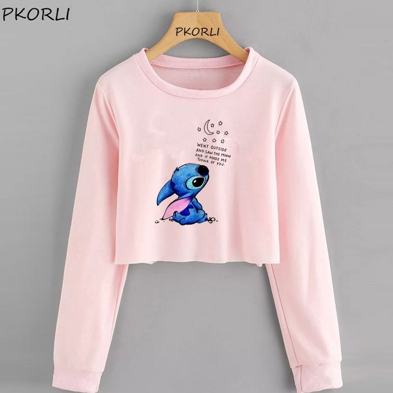 stitch moletom com capuzs women's