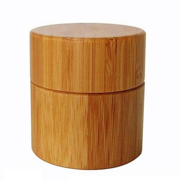 2020 30g Bamboo Container Plastic Wood Cream Jar, Cream Jars Cosmetic