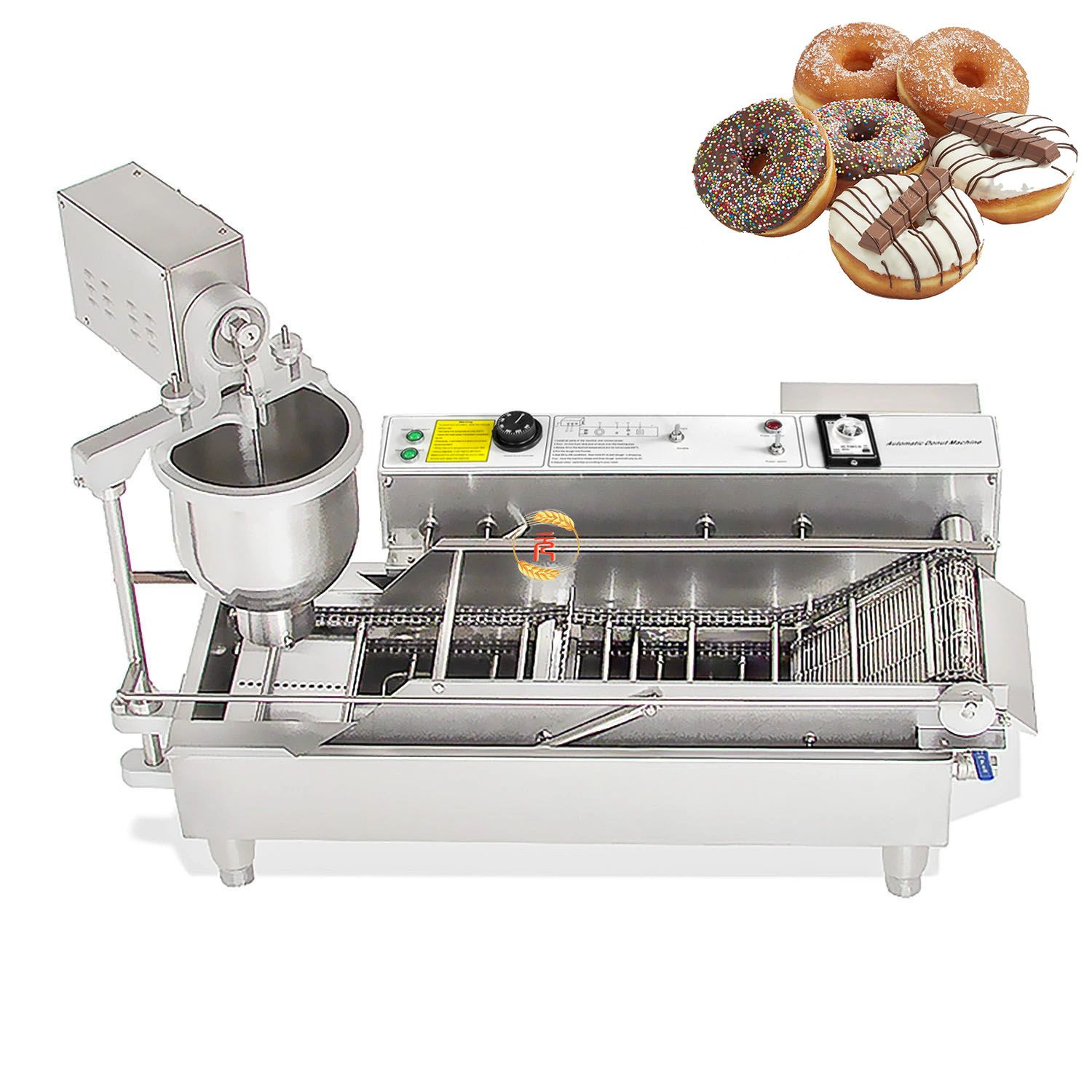 2020 /H Heavy Duty Electric Automatic Doughnut Maker Donut Machine 3