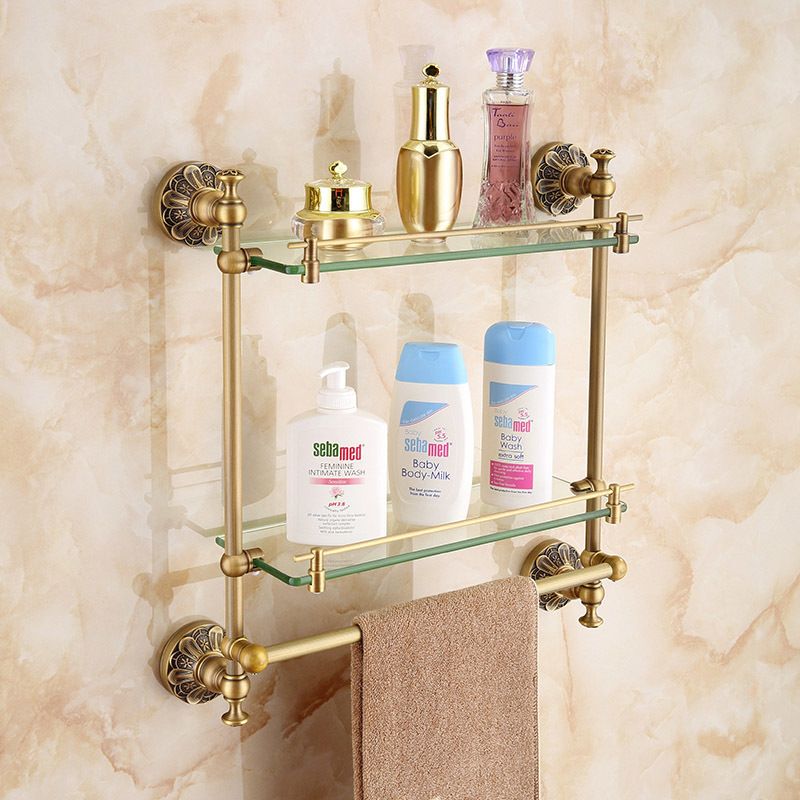 2 Tier Glass Shelf