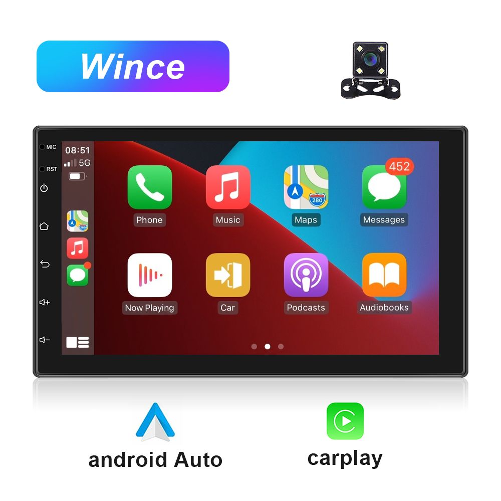 Carplay 4led Cam.