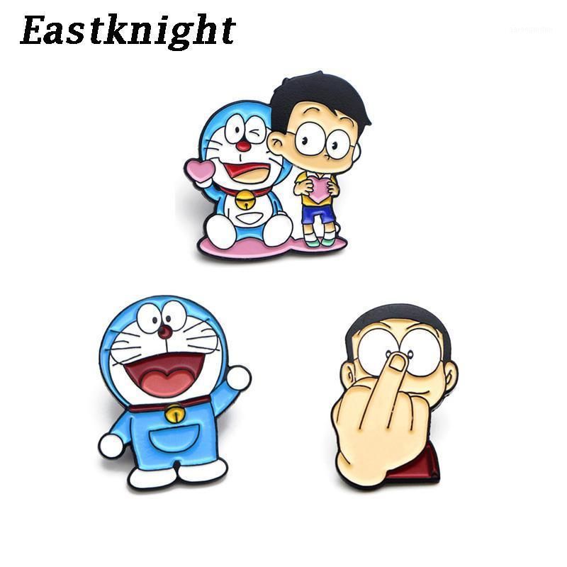 Pins, Brooches V274 Doraemon Cartoon Cute Pins Metal Enamel And Fashion Lapel Pin Backpack Bags Badge Collection Gifts1 Pins, Brooches V274 Doraemon Cartoon Cute Pins Metal Enamel And Fashion Lapel Pin Backpack Bags Badge Collection Gifts1