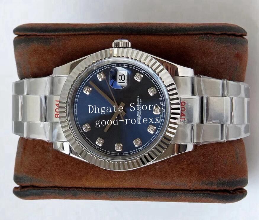 Waterproof Watches Mens Watch Men Automatic Cal.3235 Flute Bezel Eta