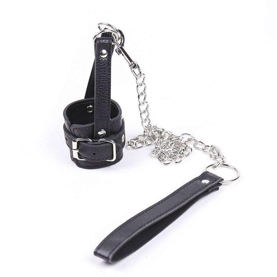 Bolas Na Coleira De Couro Galo Anel Coleira De Peso Bola Maca Bondage Restrição De Arnês Cinta No Brinquedo Do Sexo Do Pênis Para Homens Gays BDSM De $36,45 DHgate