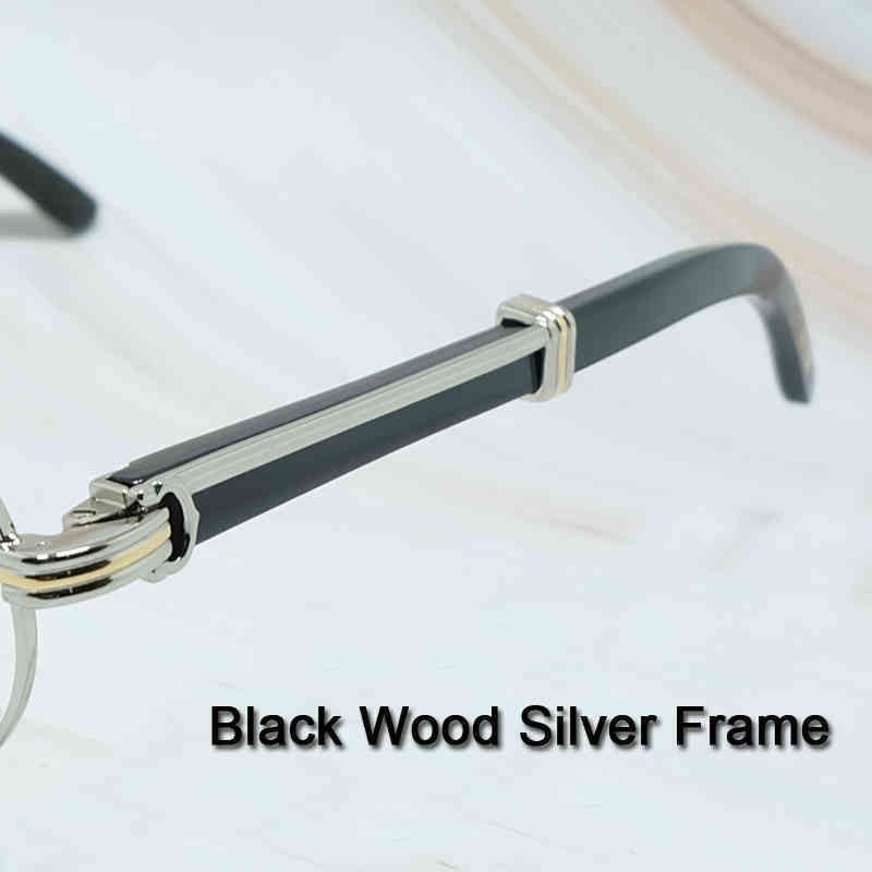 Black Wood Silver