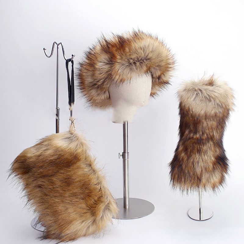 Raccoon Fur Set