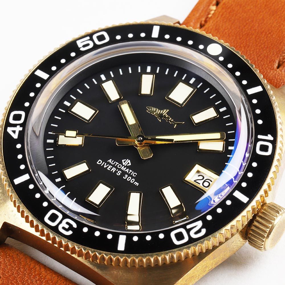 HEIMDALLR 62MAS Men's Diver Watch Stainless Steel Japan Movement Wayches  300M waterproof sapphire Luminous Mechanical Watch|Sports Watches| -  AliExpress