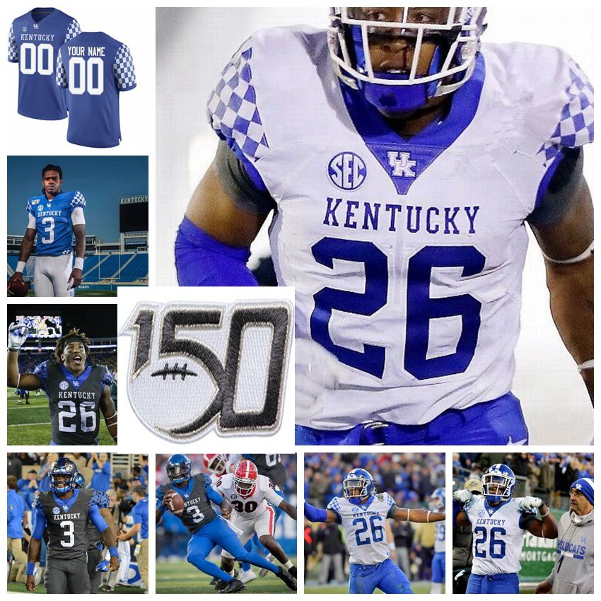 2021 NCAA Kentucky Wildcats College Football Jerseys 88 Jeff Van Note