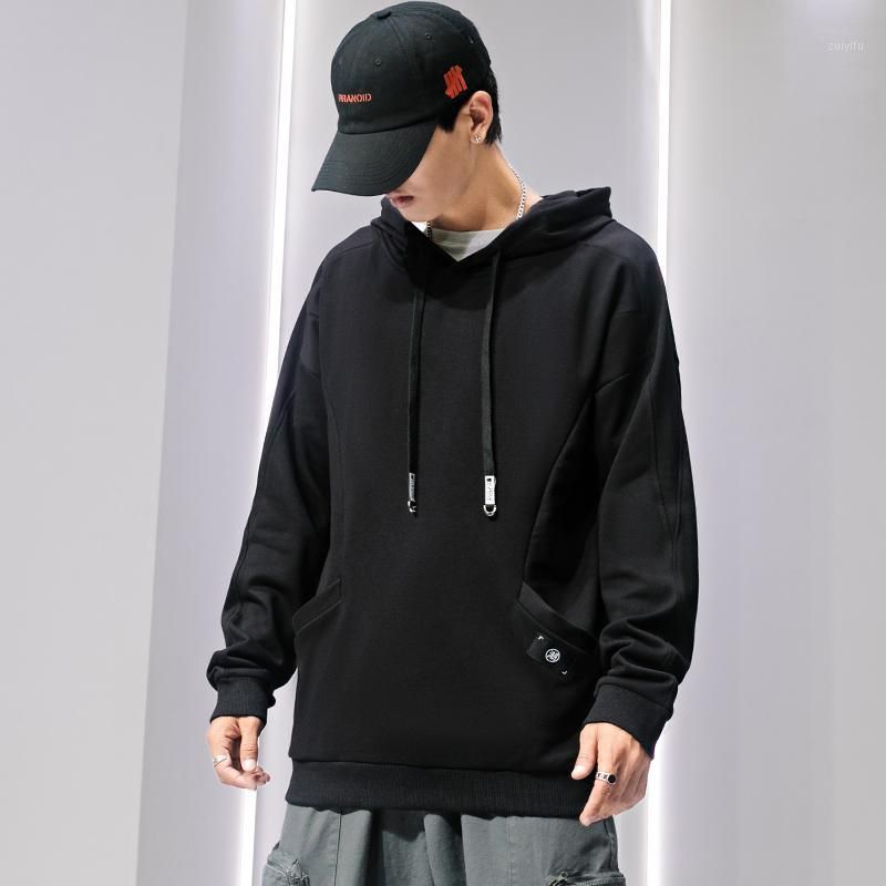Streetwear Man Sudaderas con capucha Color Sudaderas para hombre Doble bolsillo Gary Green M-2XL