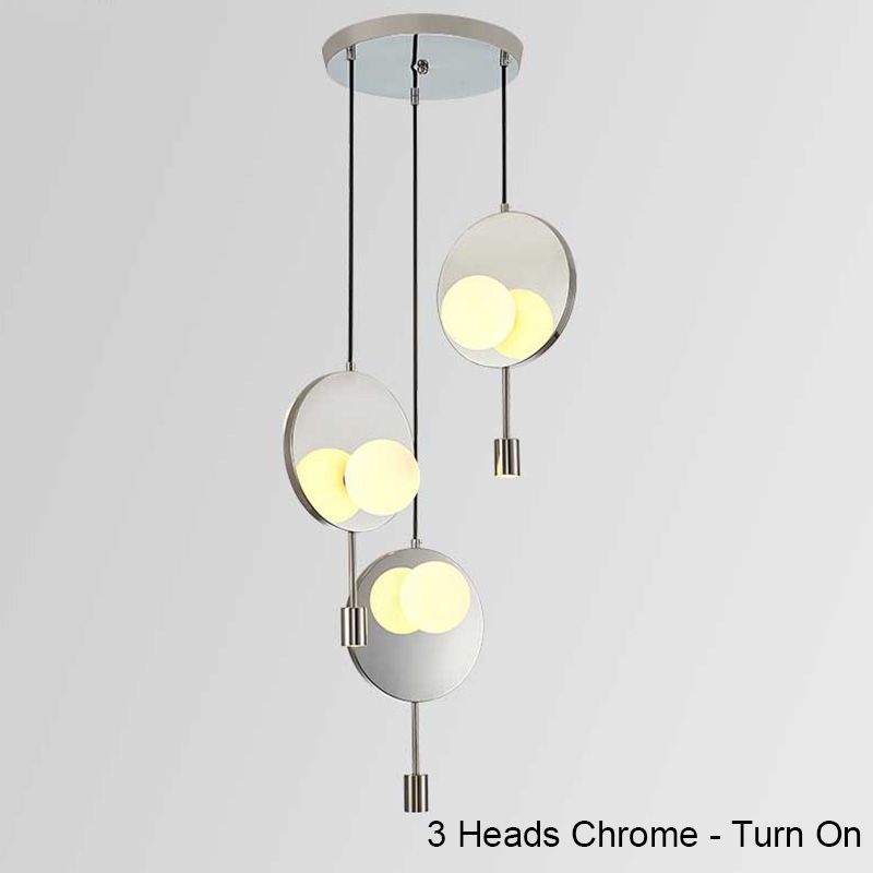 3 лампы Chrome
