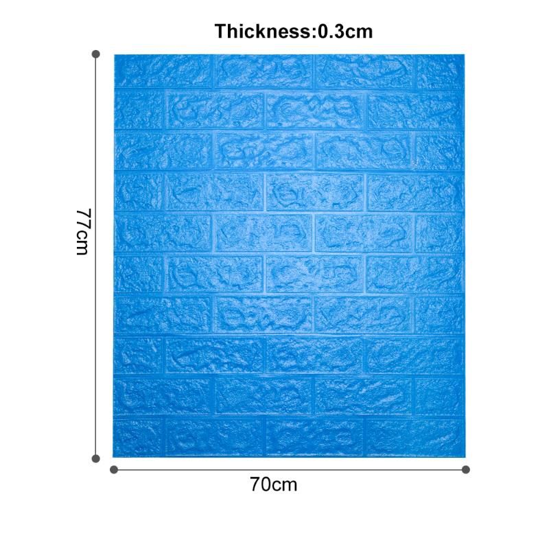 Niebieski 18pcs70x77x0.3cm.