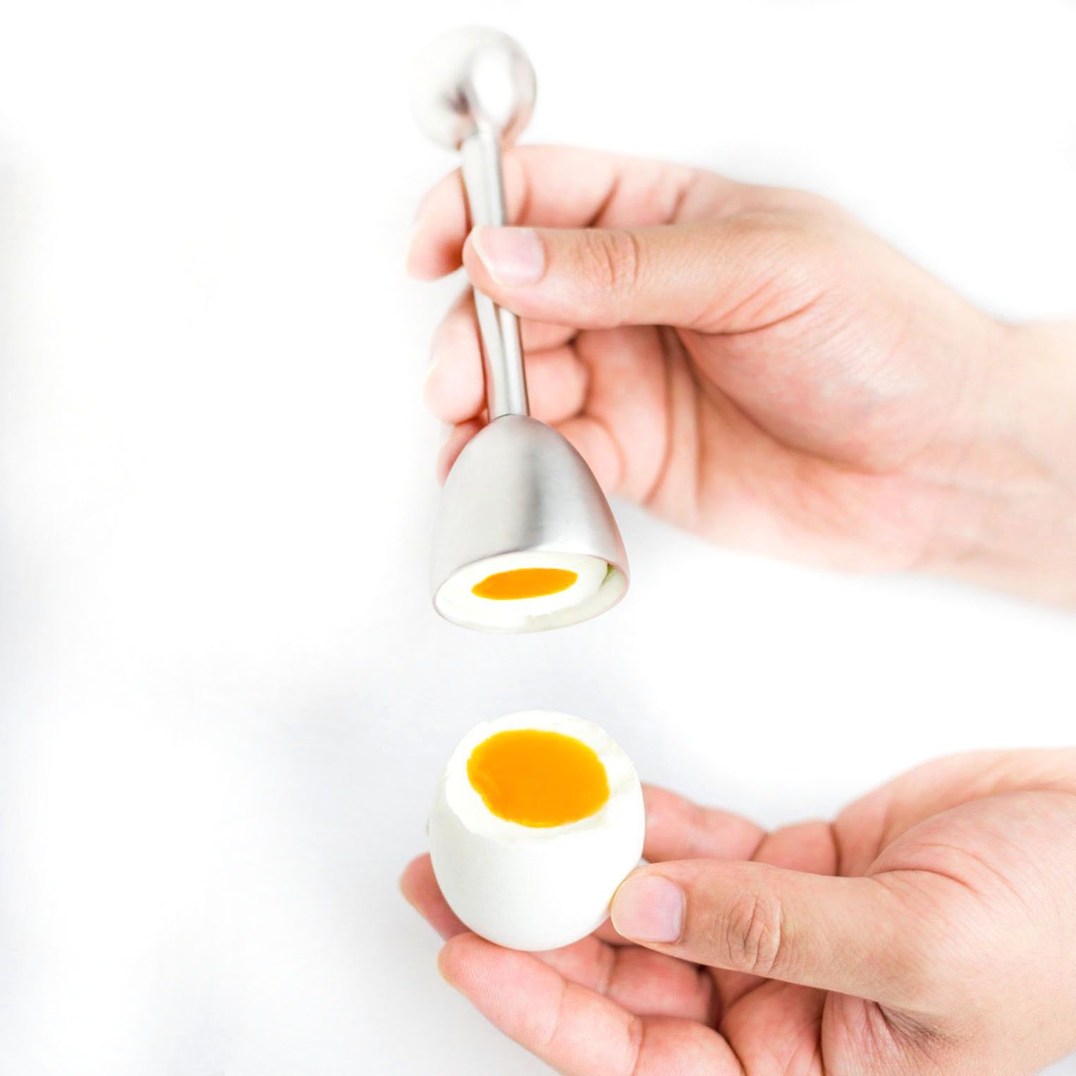 2020 Stainless Steel Egg Shell Opener Eggs Topper Cutter Shell Opener