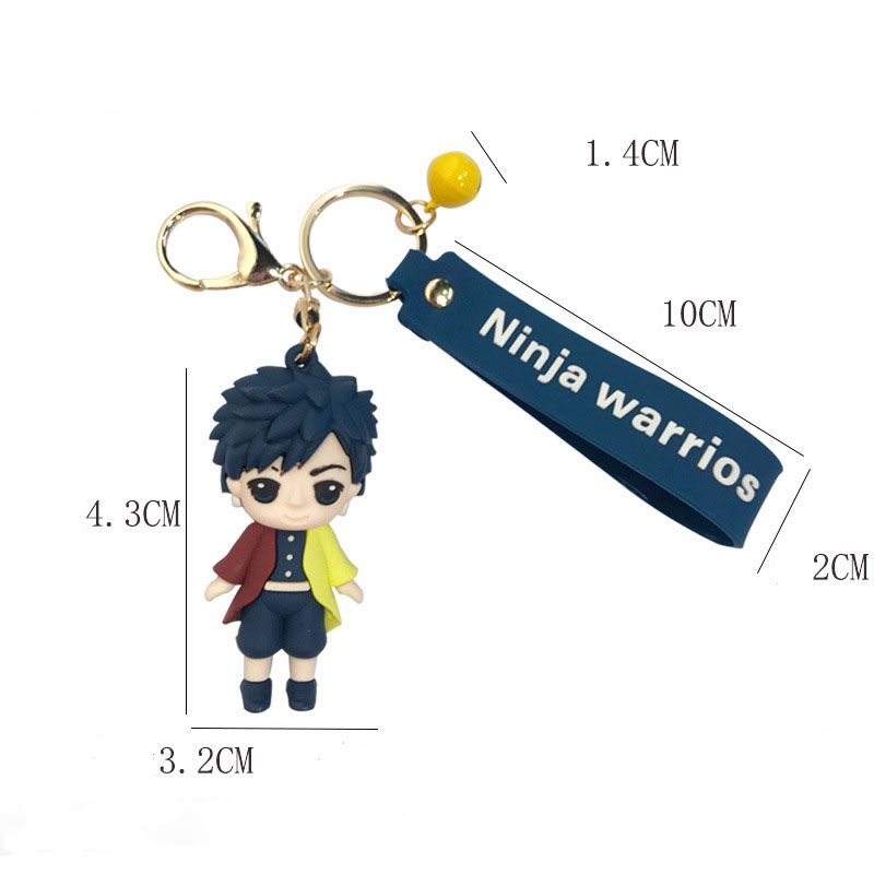 Cute Cartoon Character Doll Key Chain Funny 3D Design Animation Peripherals Keyring Pendant Accessories Key Ring Kids Key Holder Trinket Cute Cartoon Character Doll Key Chain Funny 3D Design Animation Peripherals Keyring Pendant Accessories Key Ring Kids Key Holder Trinket