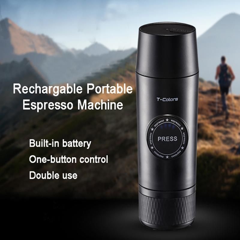 Compra Café Eléctrico Portátil Mechine Mini Cafetera Batería Incorporada  Batería Caliente / Fría Extracción Al Aire Libre Viajes1 Barato | Entrega  Rápida Y Calidad | Es.Dhgate