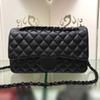 Lambskin-Schwarz mit Schwarz-#