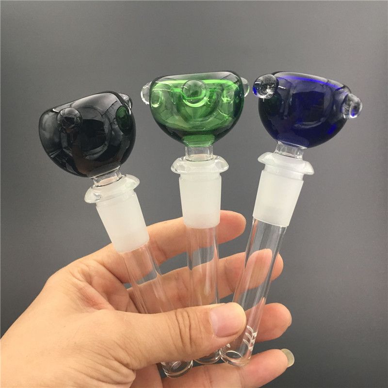 2020 Diffused Downstem Bowl Smoking Bowl 14mm Male And 3.94 Inch Glass