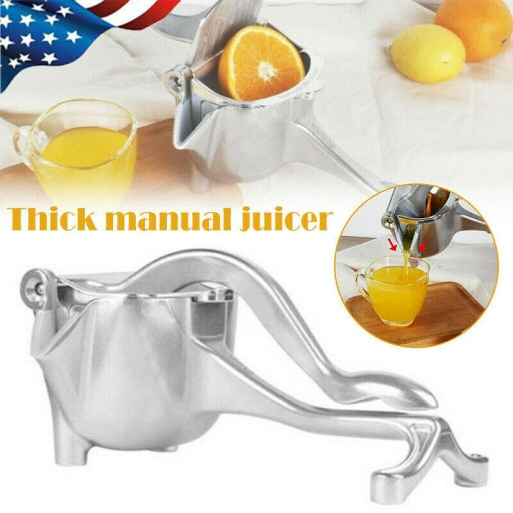 Manual Juicer Hand Juice Press Squeezer Fruit Juicer Extractor Stainless Steel & Manual Juicer Hand Juice Press Squeezer Fruit Juicer Extractor Stainless Steel &