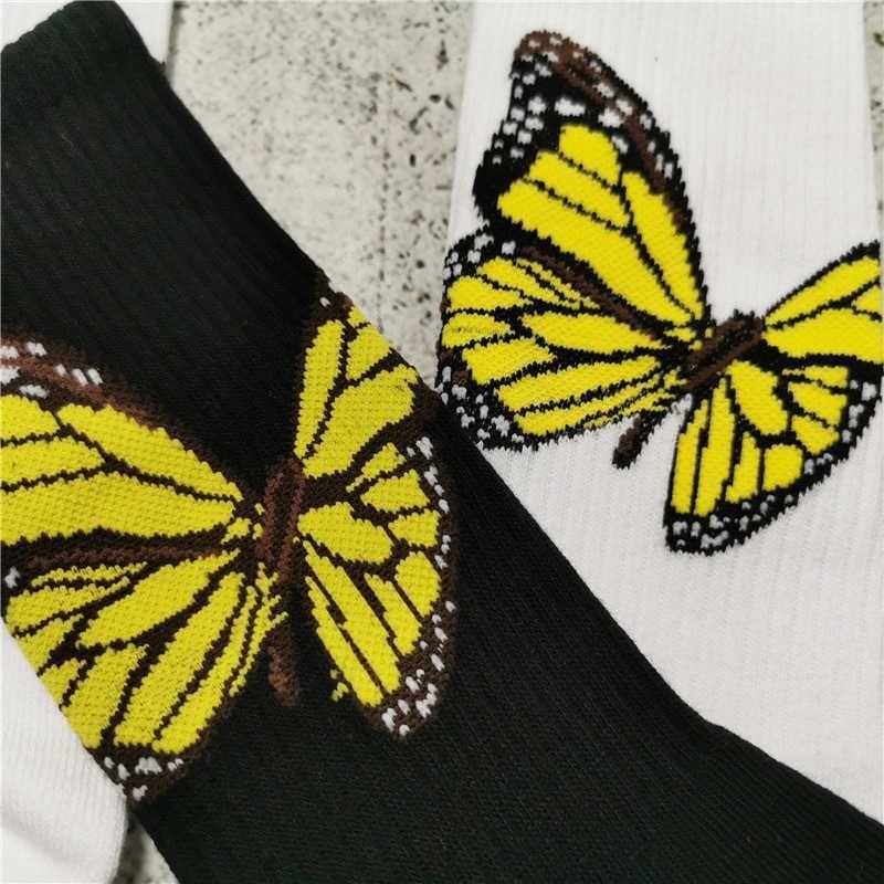 black and yellow butterfly