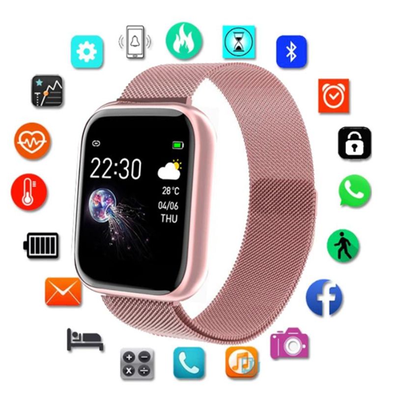 Suministro Al Por Mayor Nuevo I5 Smart Watch Hombres Mujeres A Prueba De  Agua Bluetooth Android Femenino Pulseras SmartWatch Para Apple IPhone  Xiaomi Sudatrate Monitor Fitness Tracker PK Y68 D20 116PLUS De