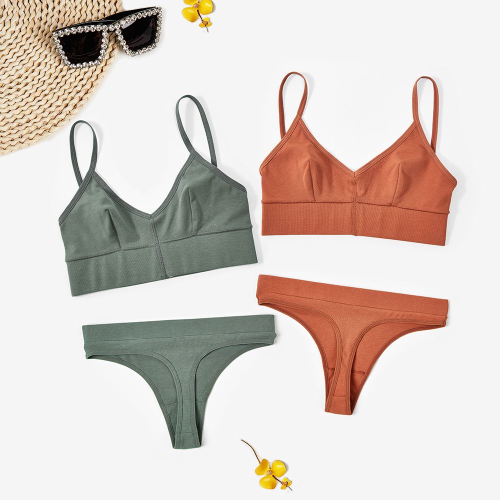 cotton bra and panty sets