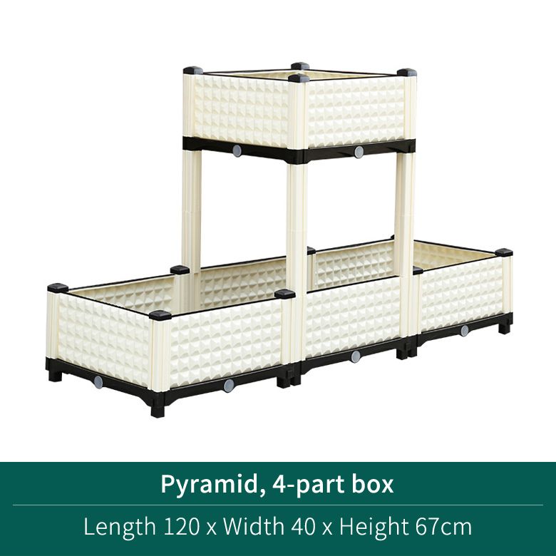 Piramide 4 parti box-L120 * W40 * H67cm