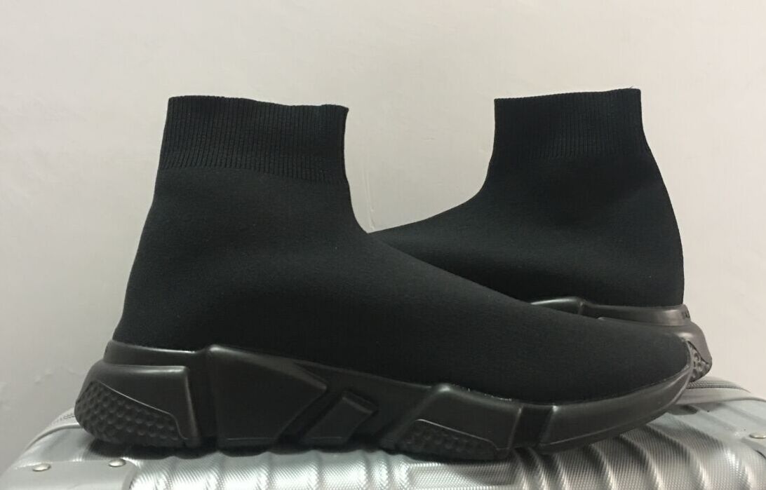 Compra Venta Caliente 2021 Mujeres Hombres Calcetín Botines Botines Negro  Blanco Veloz Entrenador Deportes Zapatillas Deportivas Bota Superior 36 45  Barato | Entrega Rápida Y Calidad | Es.Dhgate