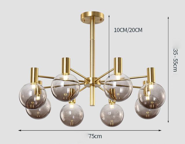 goud 8 heads-D75cm