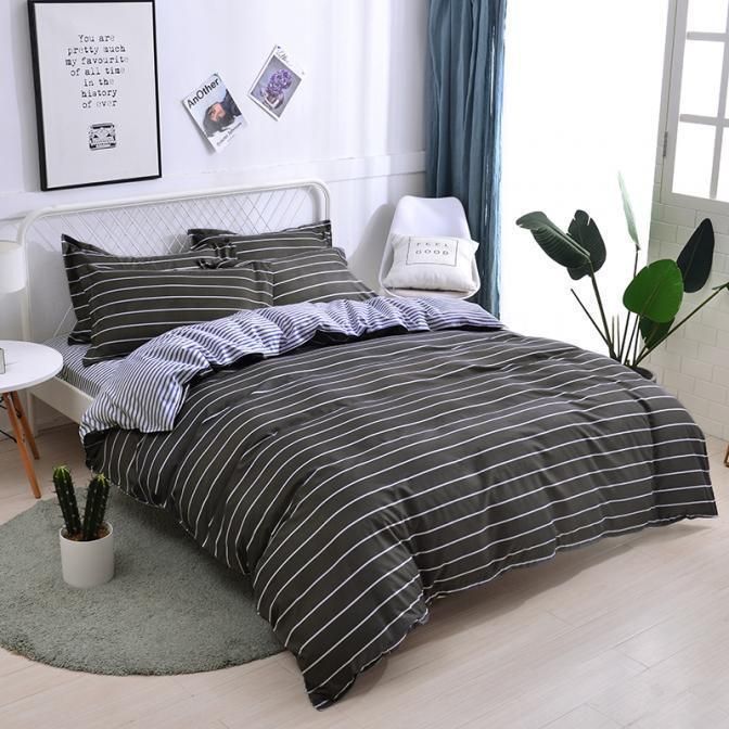 Details about   Summer 2020 bedding set geometric quilt cover sheet cover strip home textile top 